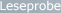 Leseprobe